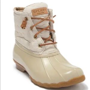 NWOT Sperry duck boots
